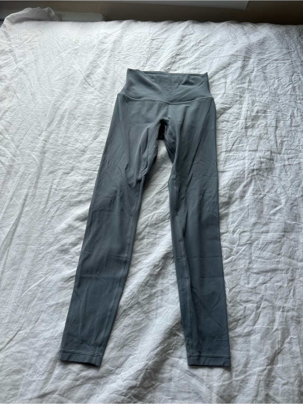 Golden Aritzia High-Rise Gray Workout Leggings